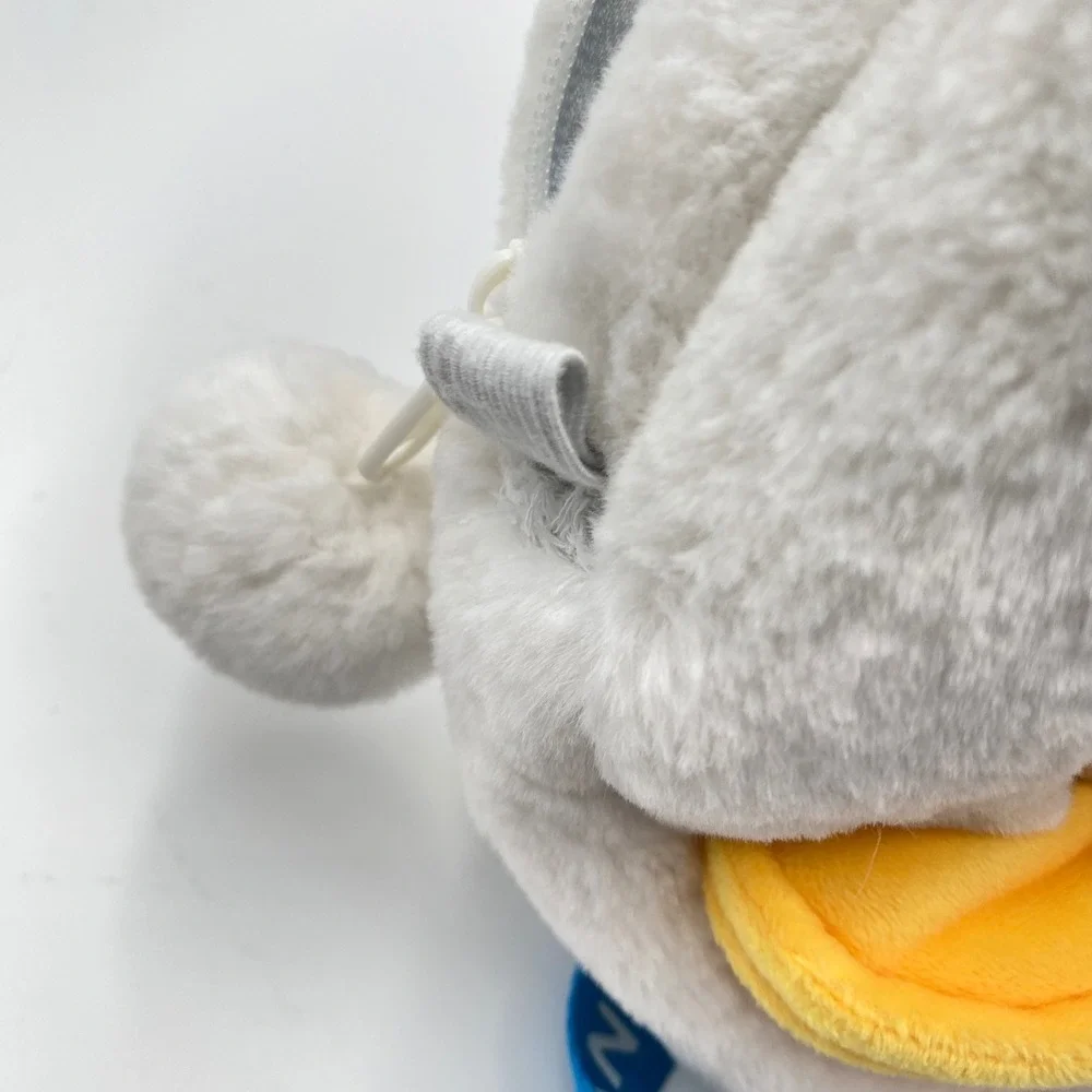 Disney Donald‎ Duck Angry Plush Backpack Blue Straps Kids Toddler Soft Clean